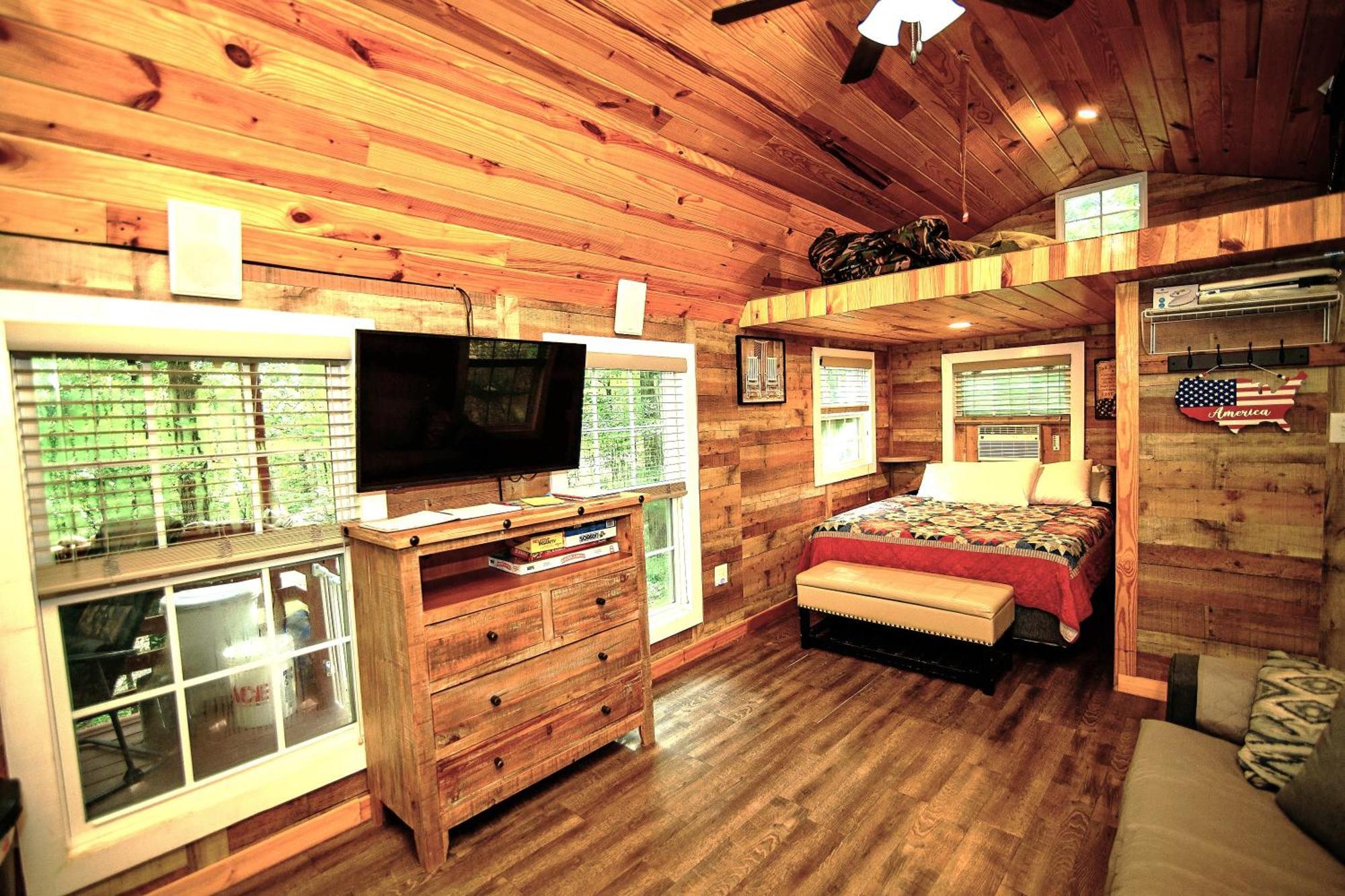 The Americana - Parker Creek Bend Cabins Murfreesboro Extérieur photo