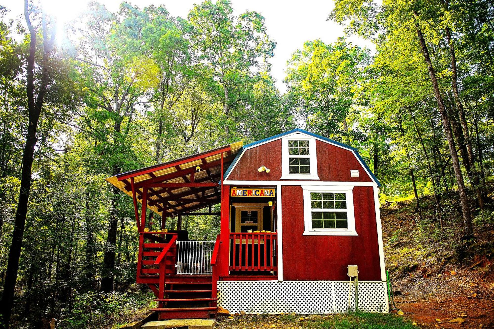 The Americana - Parker Creek Bend Cabins Murfreesboro Extérieur photo